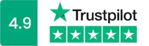 Trustpilot-Bewertung 4,9