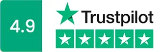 Trustpilot-Bewertungsabzeichen